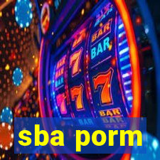 sba porm